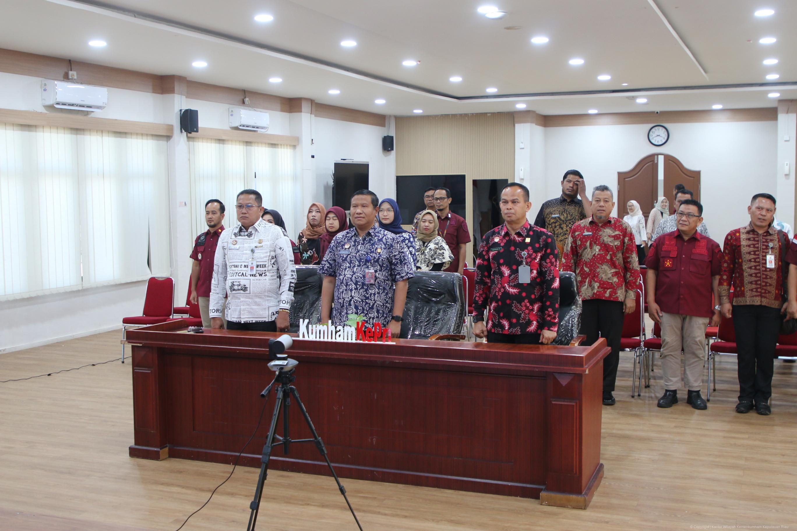 PENTINGNYA PERSONAL BRANDING SEORANG ASN, PEGAWAI KANWIL KEMENKUMHAM KEPRI IKUTI WEBINAR SERIES KE-6 BPSDM HUKUM DAN HAM